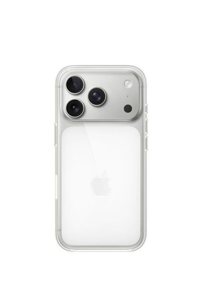 Оригінальний прозорий чохол Apple with MagSafe iPhone 17 pro  00320 фото