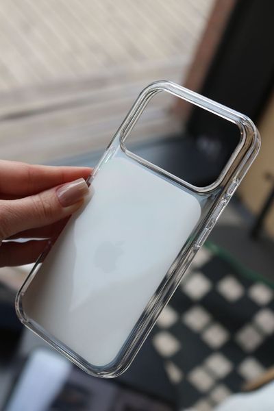 Оригінальний прозорий чохол Apple with MagSafe iPhone 17 pro max  00320 фото