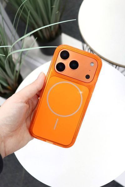Чохол Smoky MagSafe Case White для iPhone 17 pro max / 18 pro max 00459 фото