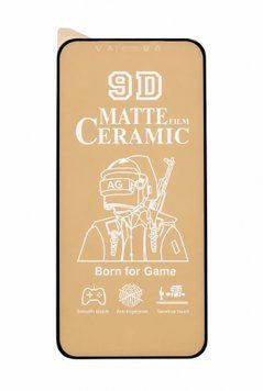Захисне гнучке скло-плівка 9D Ceramic Matte для iPhone 13 pro max / 14 plus 00150 фото