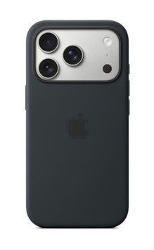 Чохол Silicone Case with MagSafe OEM для iPhone 17 PRO Black 00454 фото