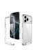 Чохол прозорий Space Case з металевими кнопками для iPhone 17 pro / 18 pro 00370 фото 1