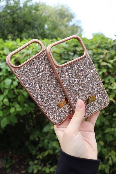 Чохол Swarovski Case Desert Gold для iPhone 16 pro 00462 фото