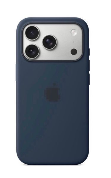 Чохол Silicone Case with MagSafe OEM для iPhone 17 pro Midnight 00454 фото