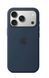 Чохол Silicone Case with MagSafe OEM для iPhone 17 pro Midnight 00454 фото 3
