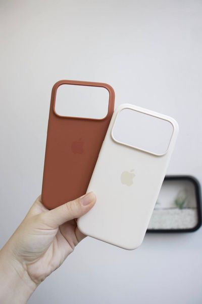 Чохол Silicone Case with MagSafe OEM для iPhone 17 Vanilla 00454 фото