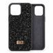 Чохол Swarovski Case Black для iPhone 12 / 12 pro 00461 фото