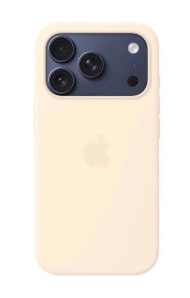 Чохол Silicone Case with MagSafe OEM для iPhone 17 pro Vanilla 00454 фото