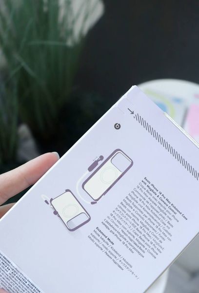 Чохол Beat Case with MagSafe та підставкою &ndash; Pebble Pink для iphone 17 pro / 18 pro 00300 фото