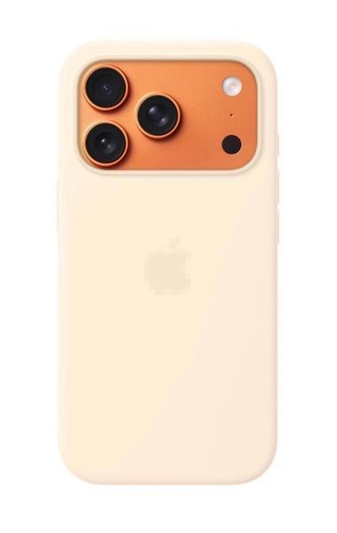 Чохол Silicone Case with MagSafe OEM для iPhone 17 pro max Vanilla 00454 фото