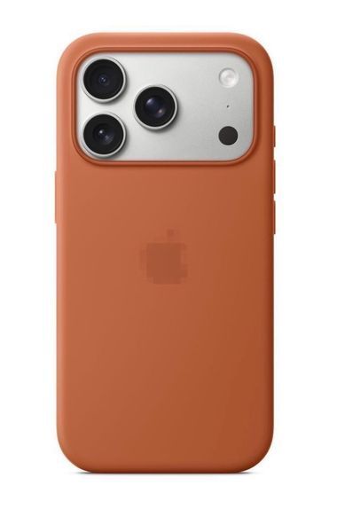 Чохол Silicone Case with MagSafe OEM для iPhone 17 pro Terra Cotta 00454 фото