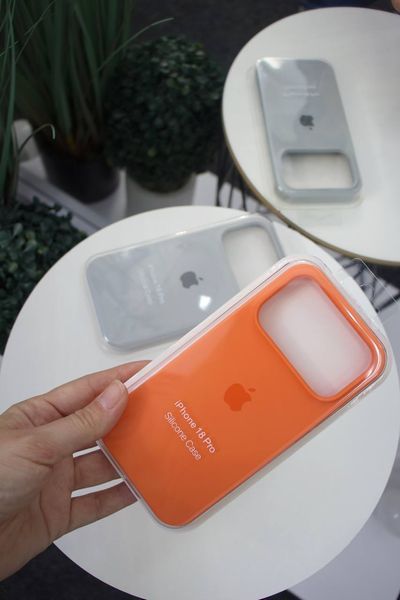 Чохол Full Silicone Case Golden Orange для iPhone 17 pro max / 18 pro max 00500 фото