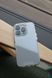 Чохол прозорий Space Case з металевими кнопками для iPhone 14 plus 00370 фото 4