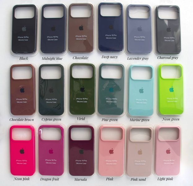 Чохол Full Silicone Case Burgundy для iPhone 17 pro max / 18 pro max 00500 фото