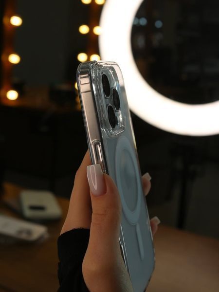 Ударостійкий чохол з підтримкою MagSafe для iPhone 14 pro 00420 фото