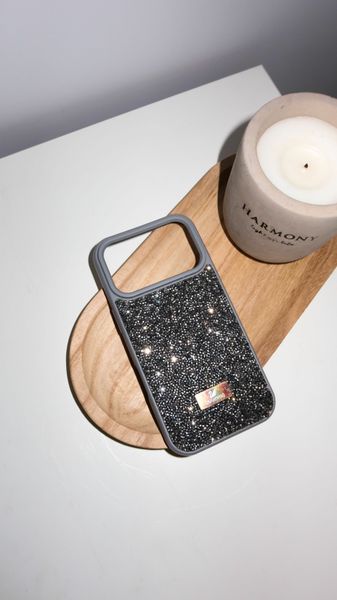 Чохол Swarovski Case Grey для iPhone 17 pro max / 18 pro max 00462 фото
