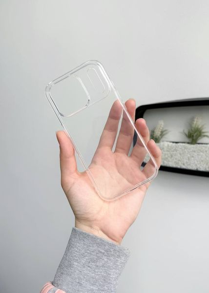 Чохол cиліконовий 2.0 mm Clear для iPhone 15 pro 00463 фото