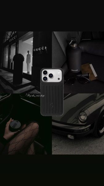 Чохол Rimova Aluminium Case Black для iPhone 17 pro / 17 pro max 00430 фото