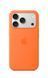 Чохол Silicone Case with MagSafe OEM для iPhone 17 pro Orange 00454 фото 1