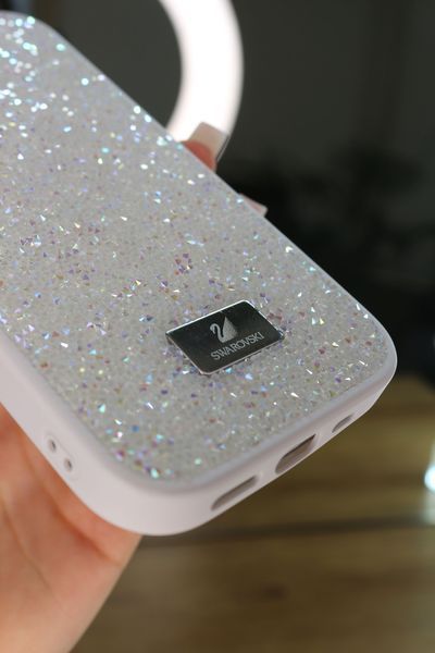 Чохол Swarovski Case WHITE для iPhone 17 pro max / 18 pro max 00461 фото