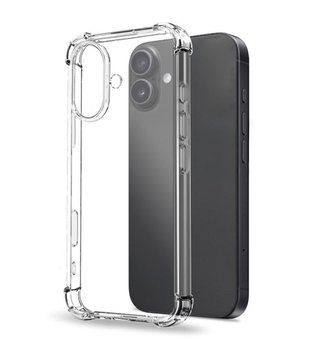 Чохол прозорий Armored Clear з посиленими кутами для iPhone 16 plus 0350 фото