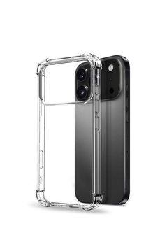 Чохол прозорий Armored Clear з посиленими кутами для iPhone 16 pro max 0350 фото