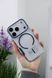 Чохол Metal Frame Crystal with MagSafe Blue для iPhone 17 pro max 00458 фото 2